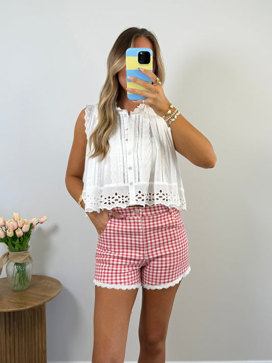 Red White & Darling Shorts