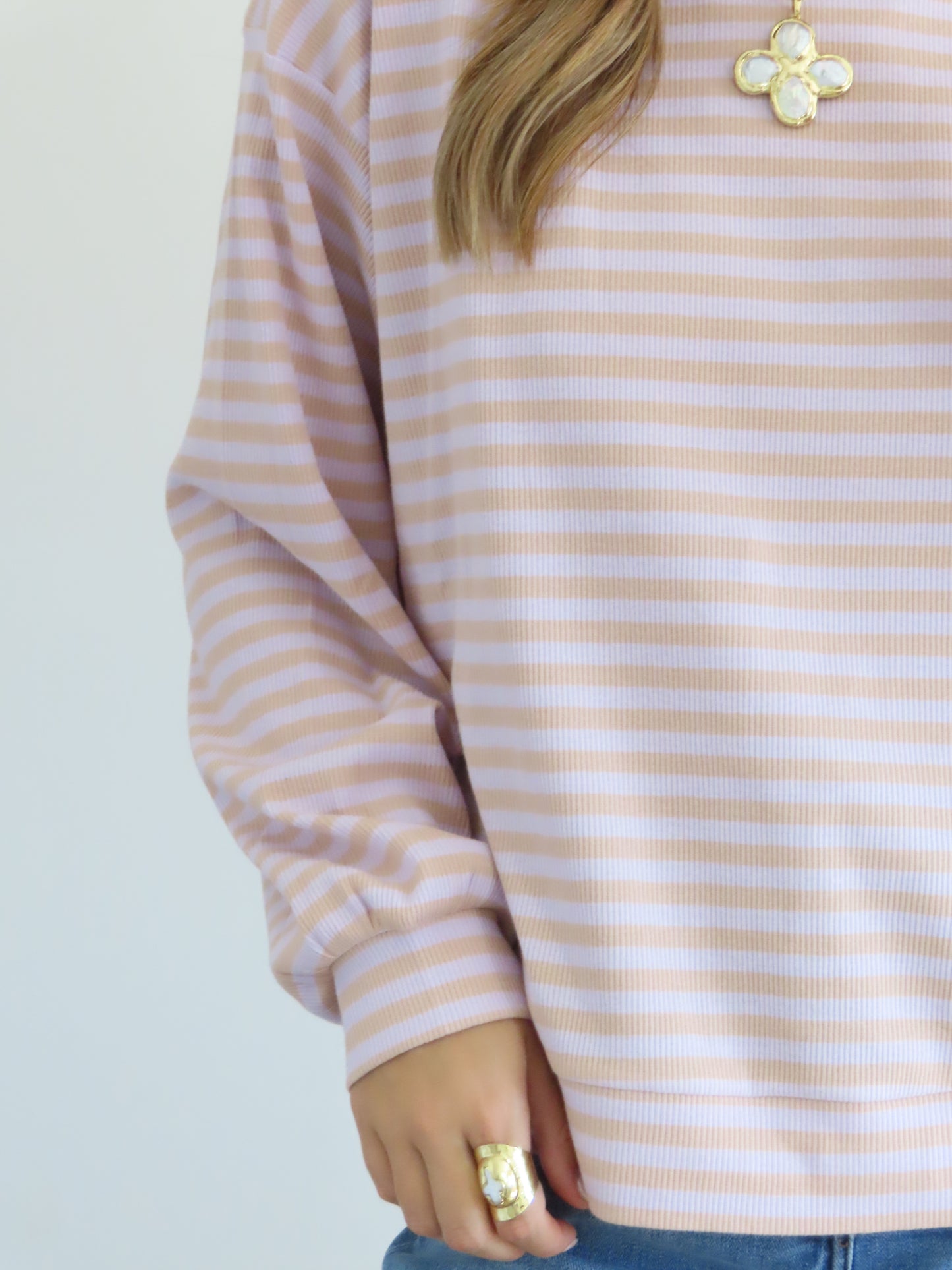 Pastel Stripes Top