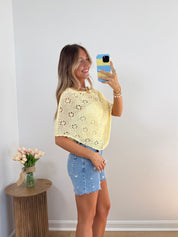 Daisy Lane Denim Shorts