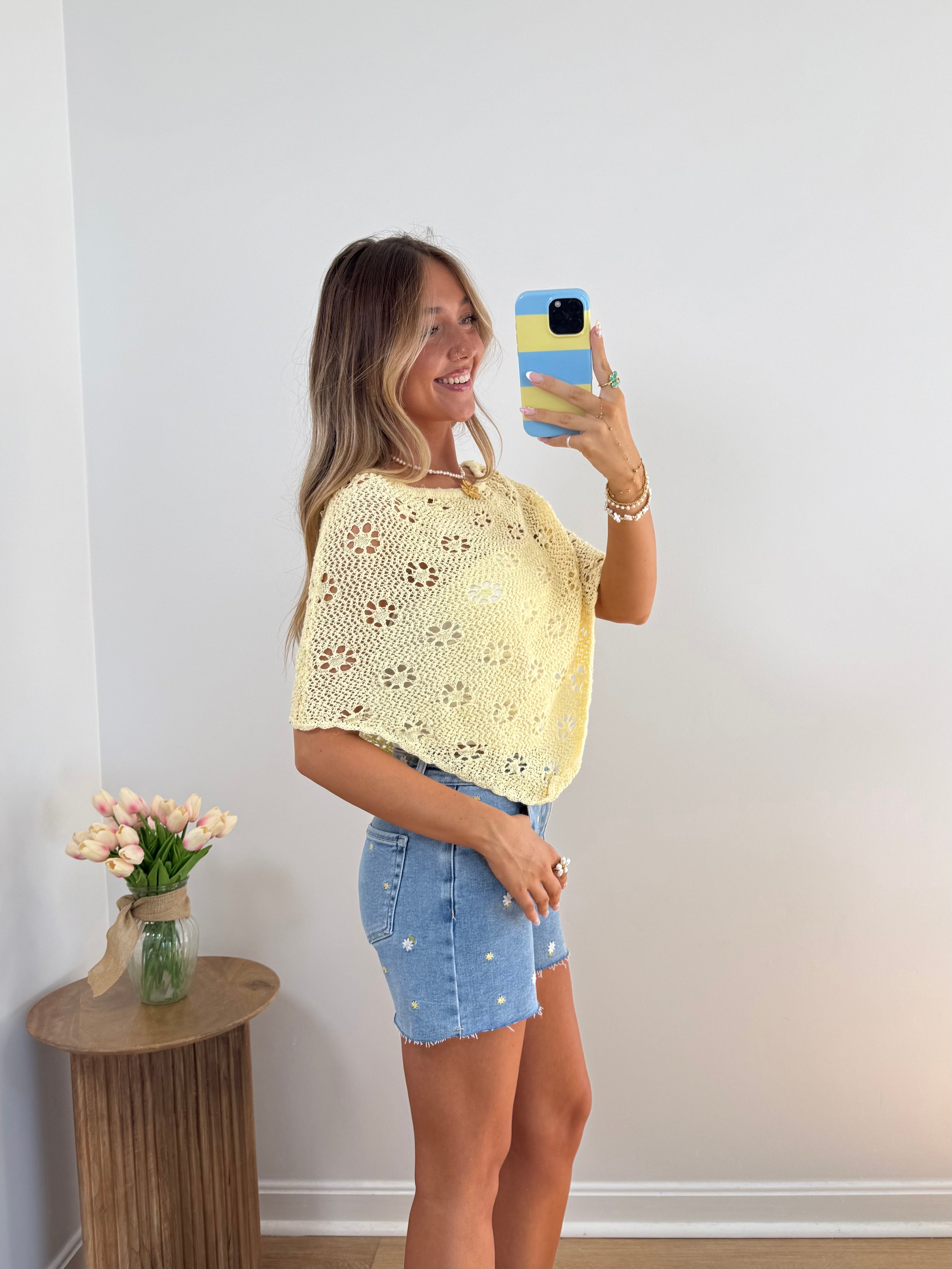 Daisy Lane Denim Shorts