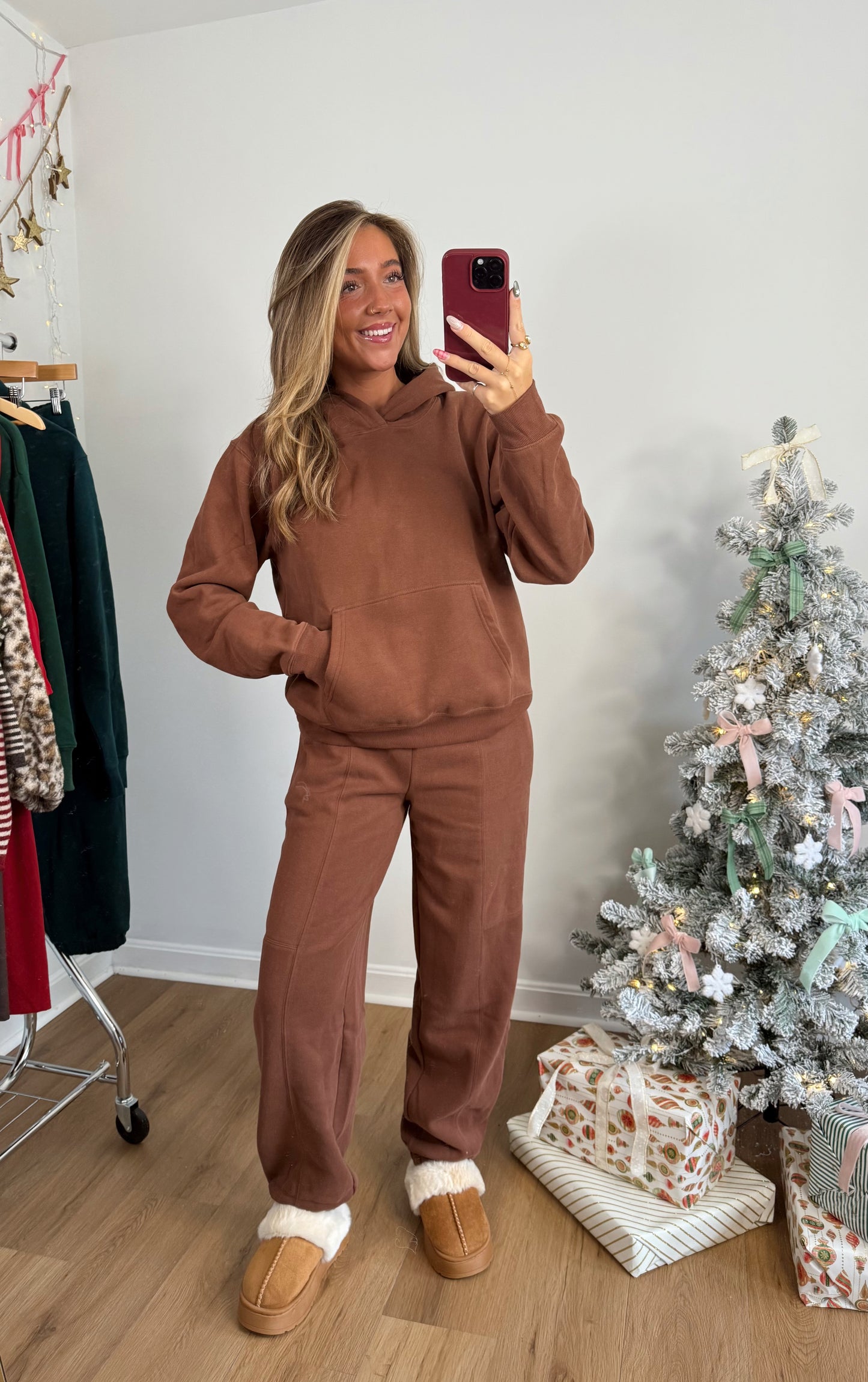 All Is Cozy Joggers (brown)