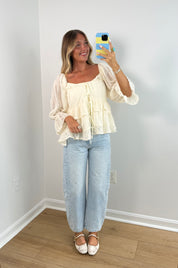 Brinley Tie-Front Blouse