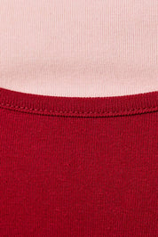 Long Sleeve Layered Halter Top