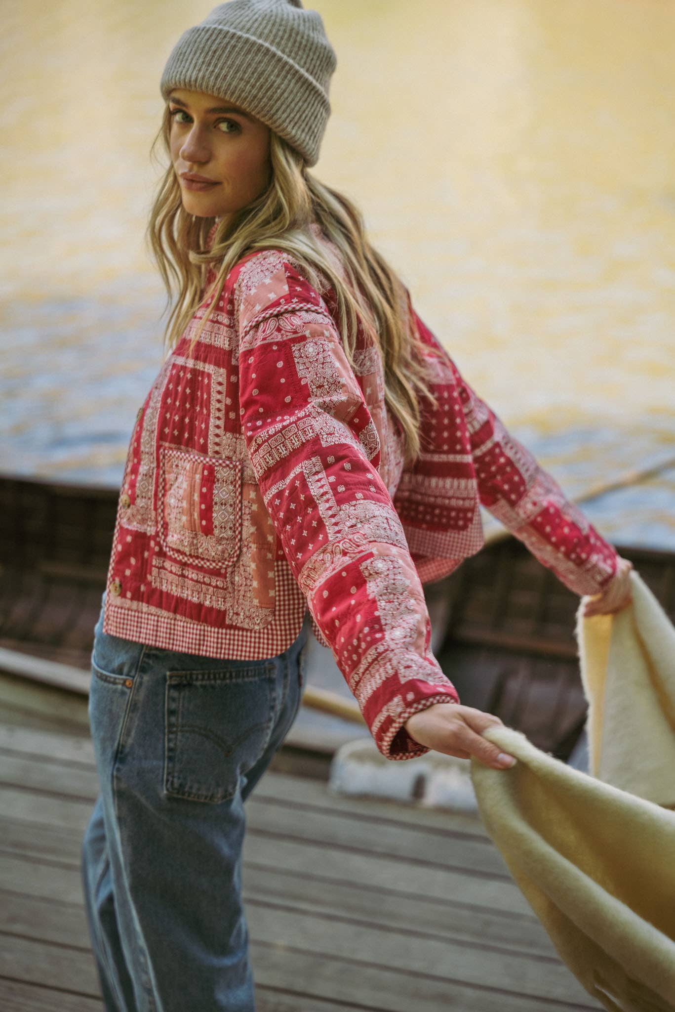 Martha Patchwork Quilted Jacket