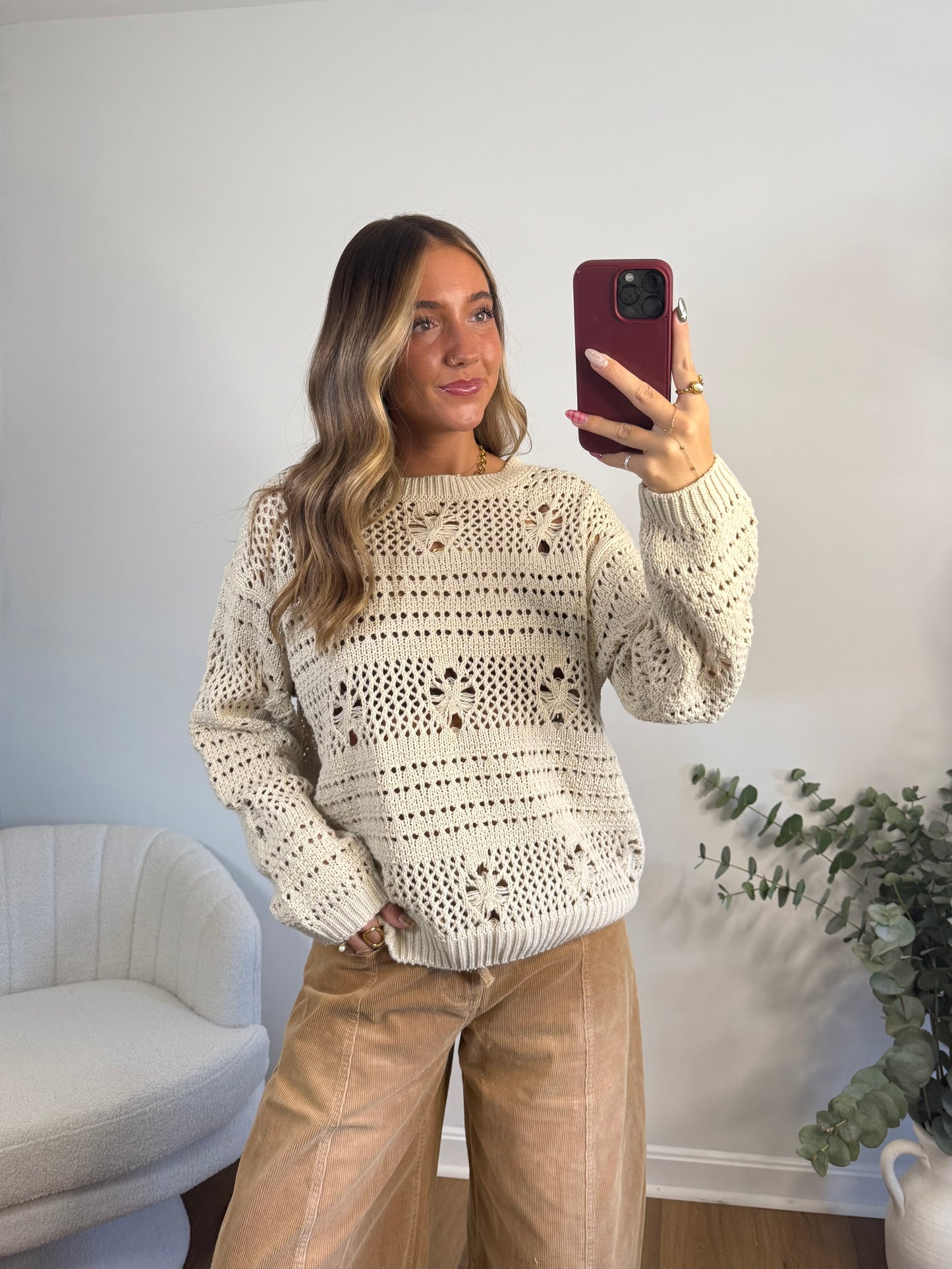 Autumn Crochet Sweater