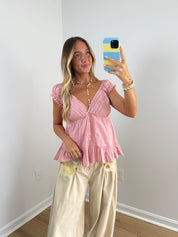Haley Babydoll Top