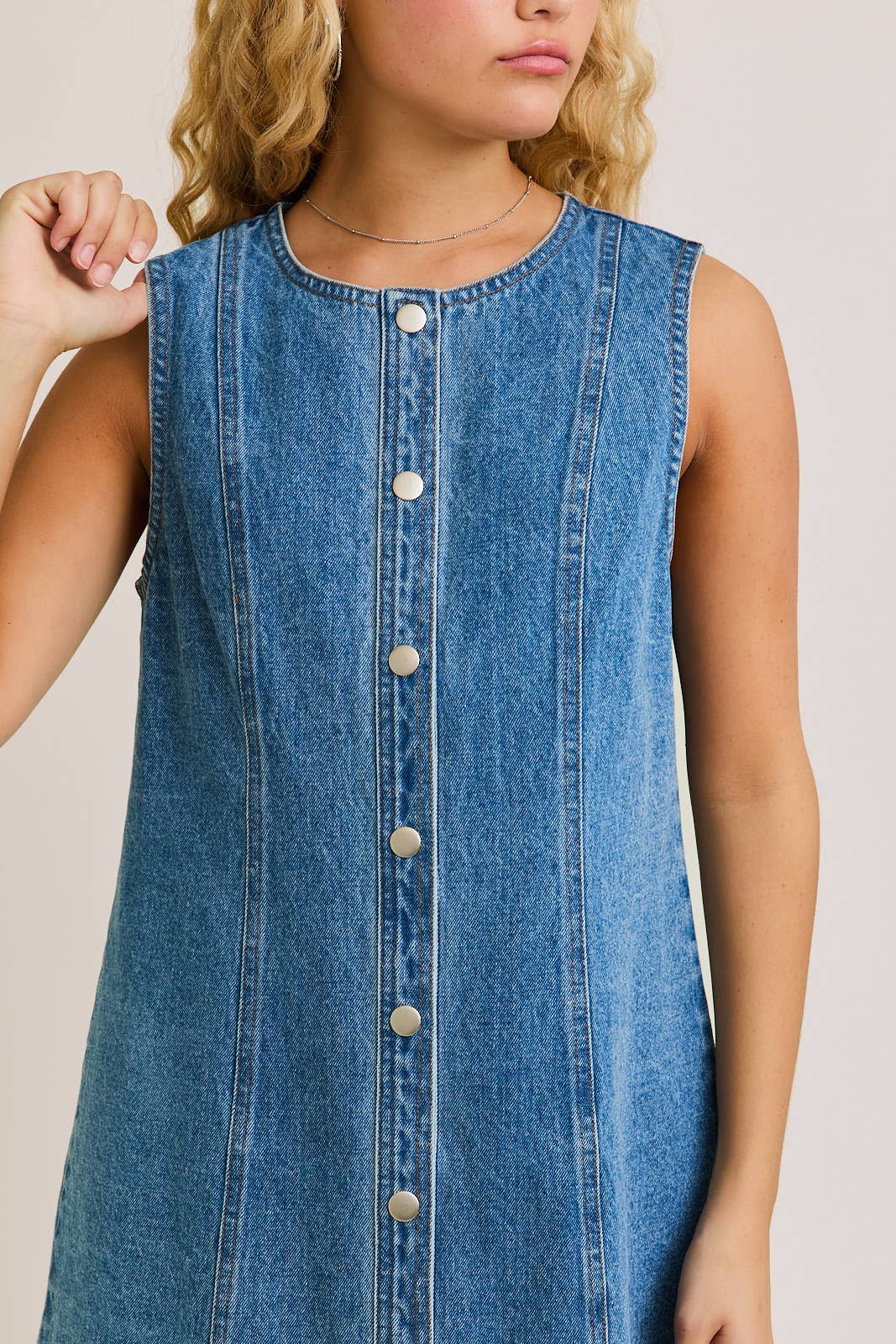 Falling For Denim Dress