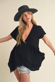 Button Down Blouse