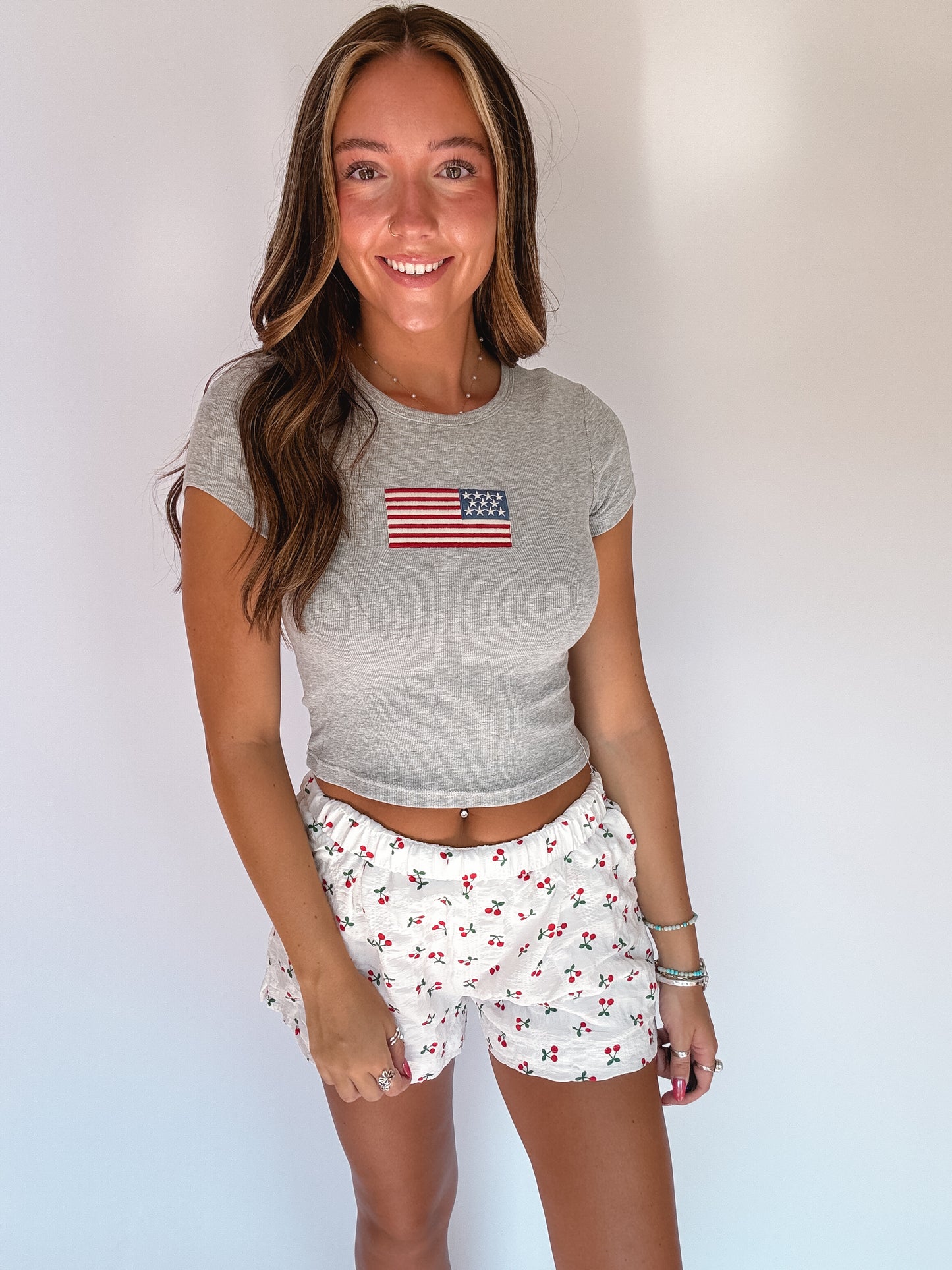 America baby tee