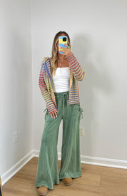 Living In Color Zip Up Sweater