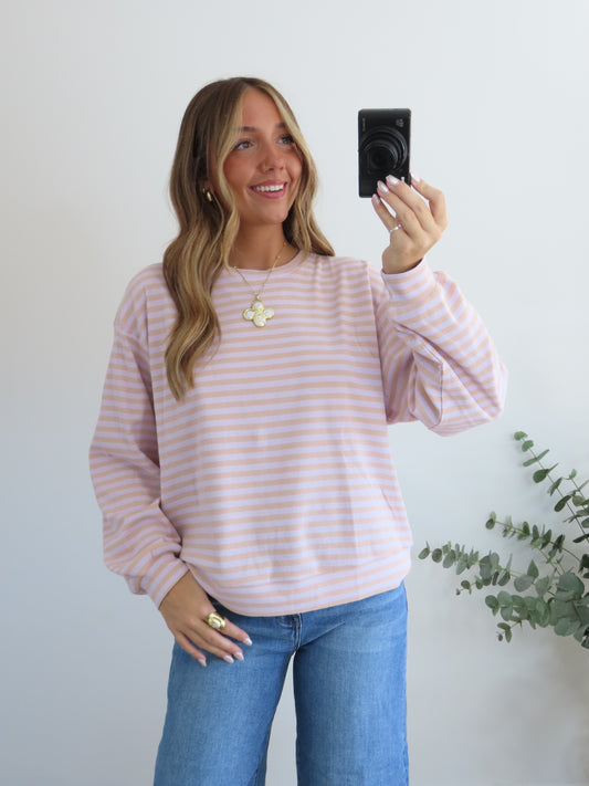 Pastel Stripes Top