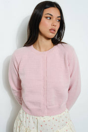 Pink Cardigan
