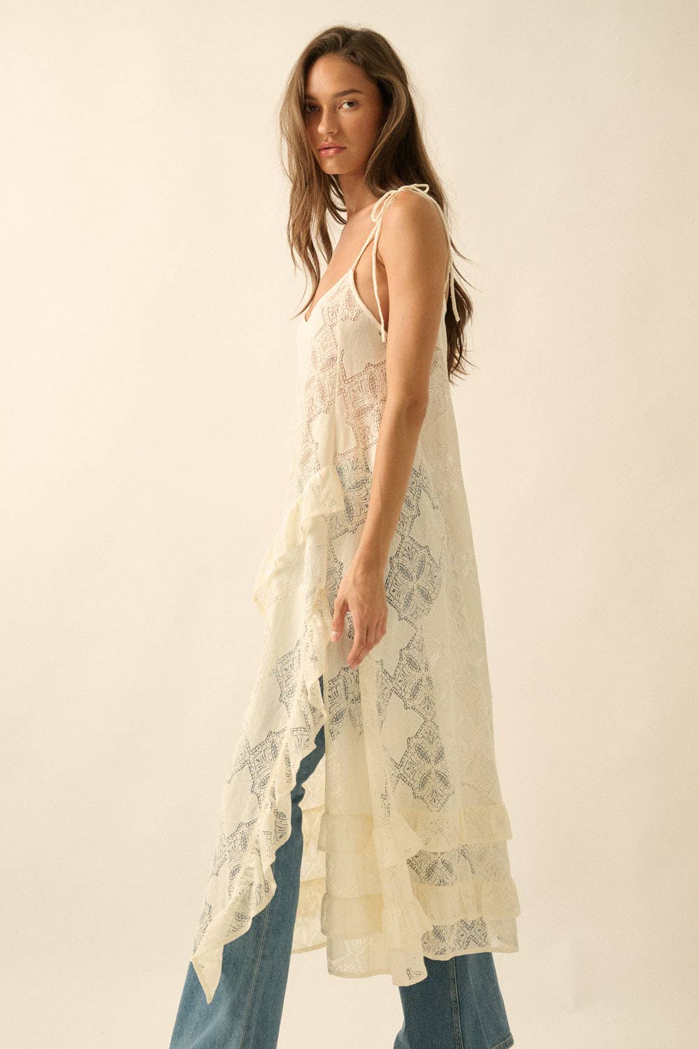 Country Nights Layering Midi Dress