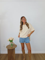 Haven Short Sleeve Sweater
