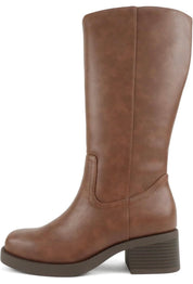Fall Staple Boots- Dark Brown