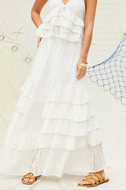Countryside Eyelet Maxi Skirt