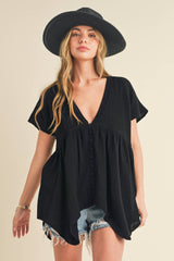 Button Down Blouse