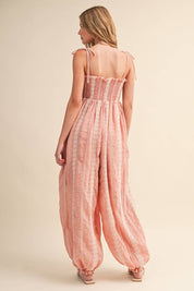 Delilah Jumpsuit- Pink