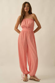 Gingham Jumpsuit