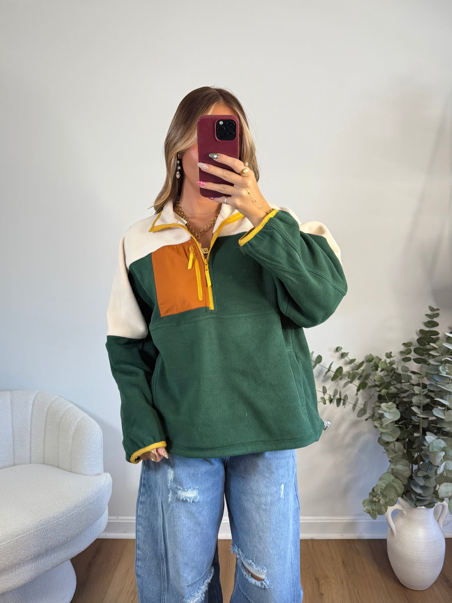 Better Days Quarter Zip Pullover