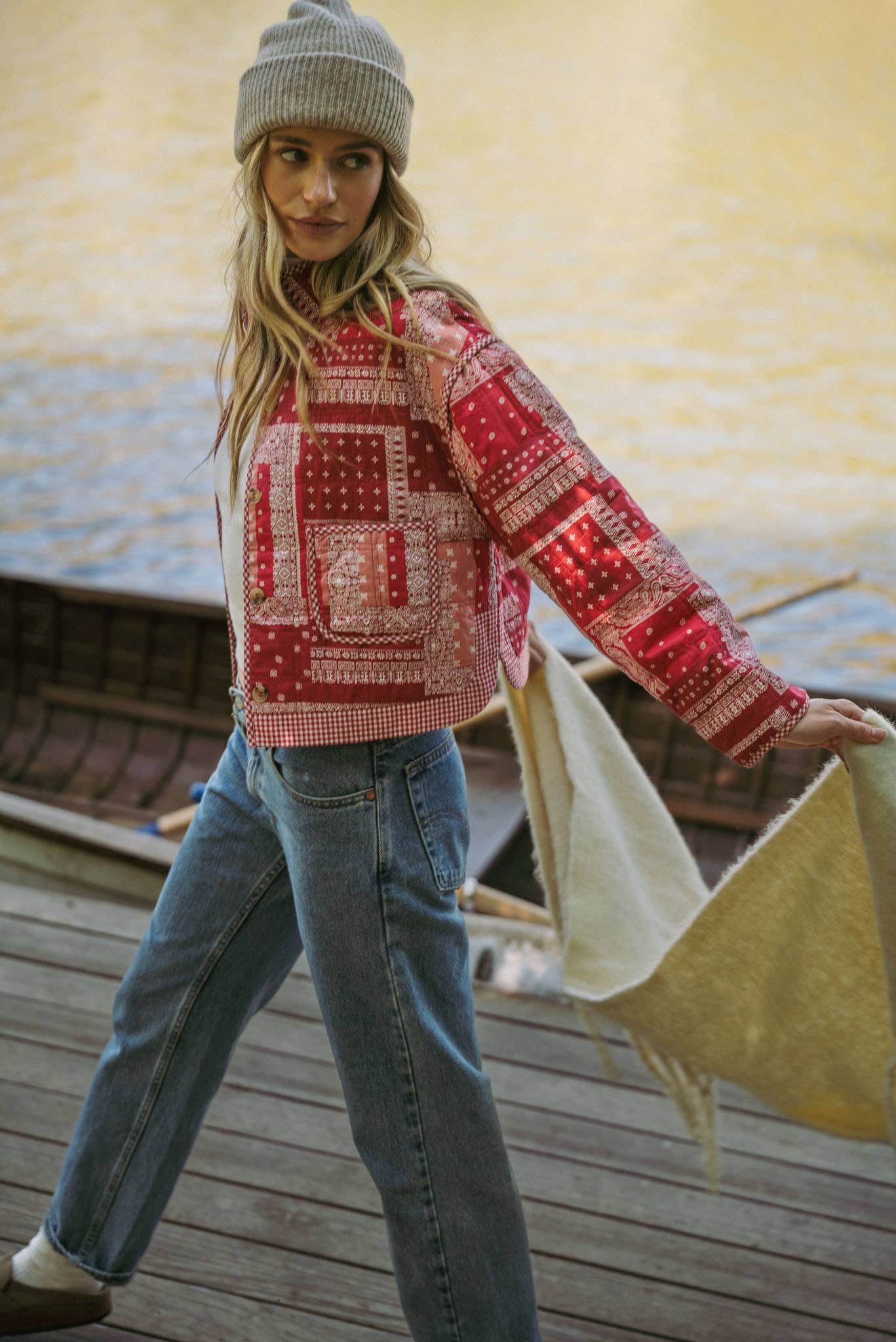 Martha Patchwork Quilted Jacket