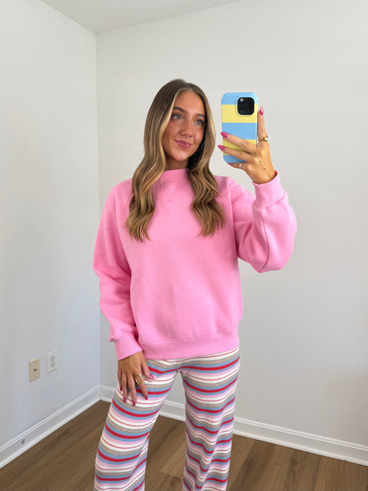 Bubblegum Mockneck