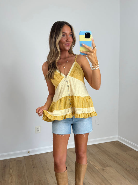 Sundaze Tank- Yellow