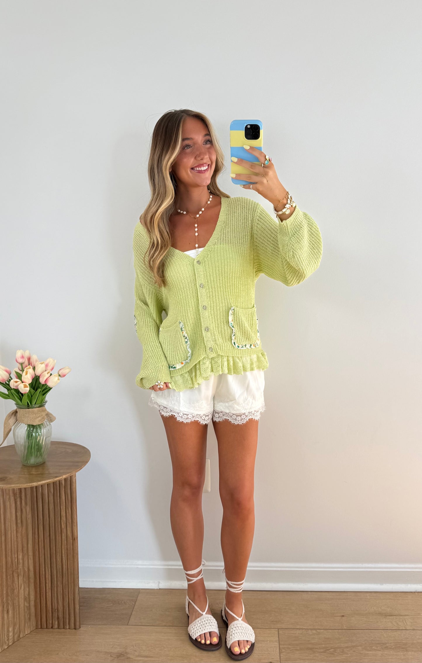 Lace Trim Shorts