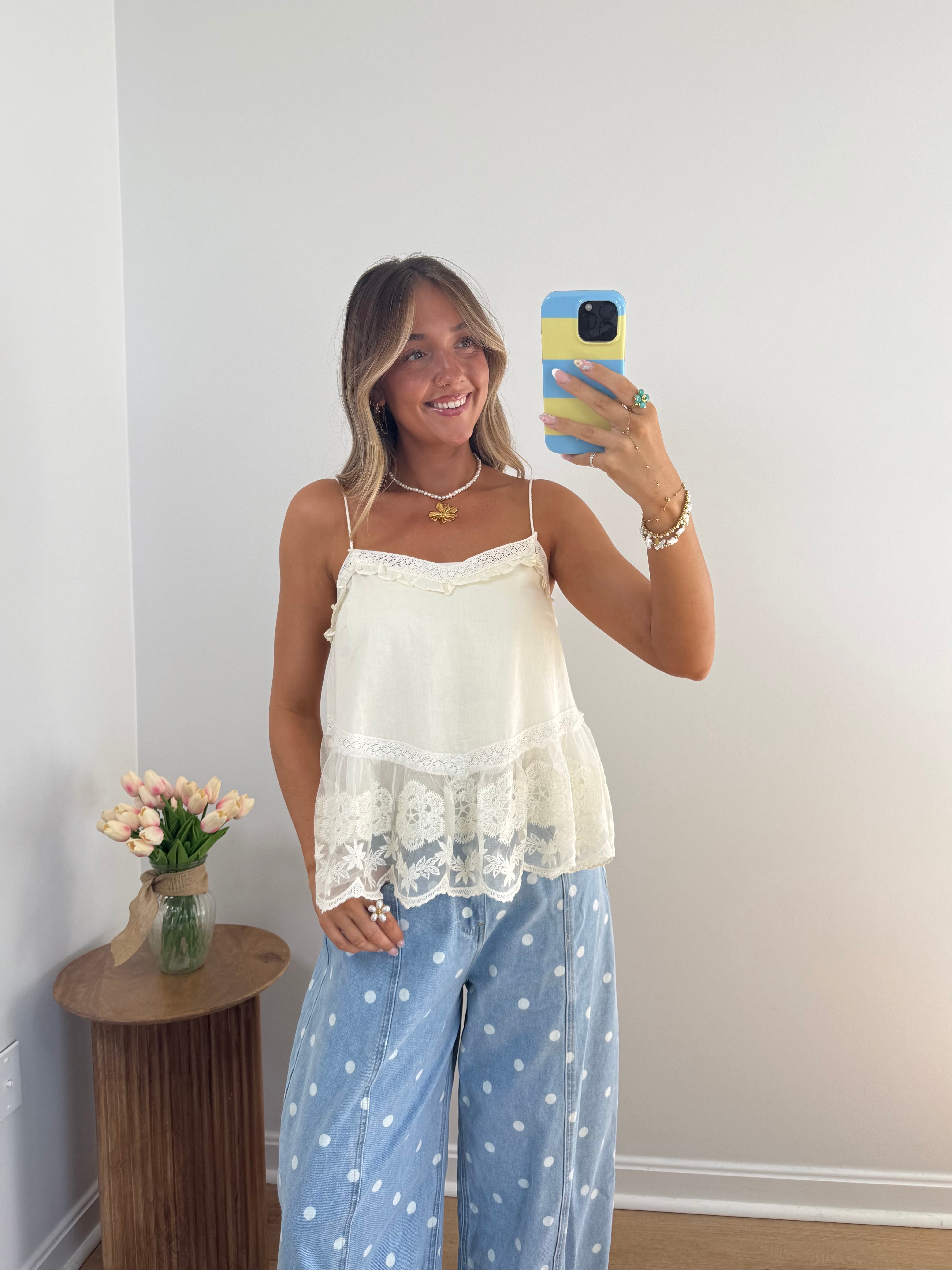 Maisie Lace Cami