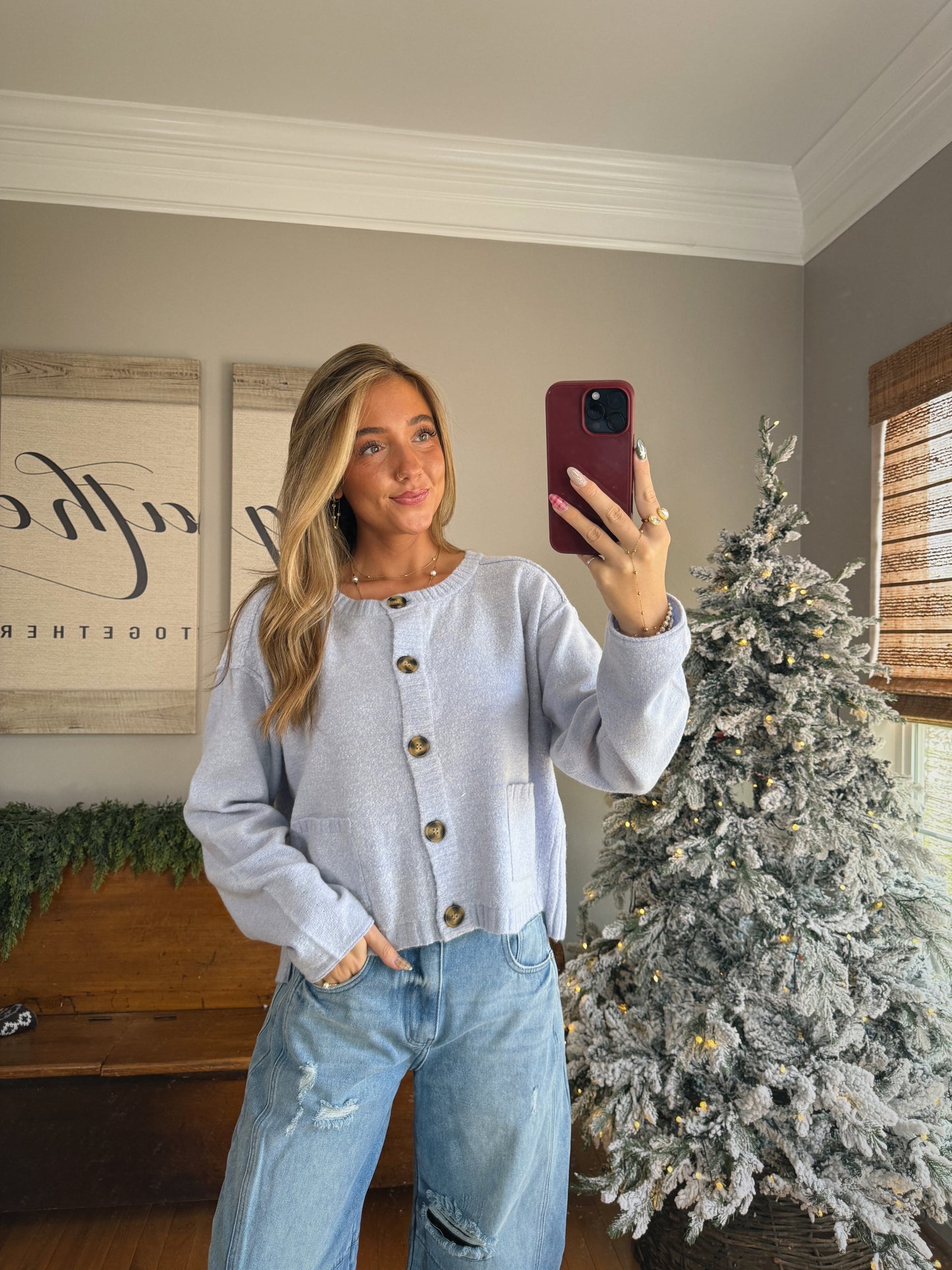 Winter Blues Cardigan