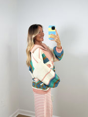 Vintage Charm Quarter Zip Up