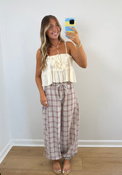 Dakota Plaid Joggers
