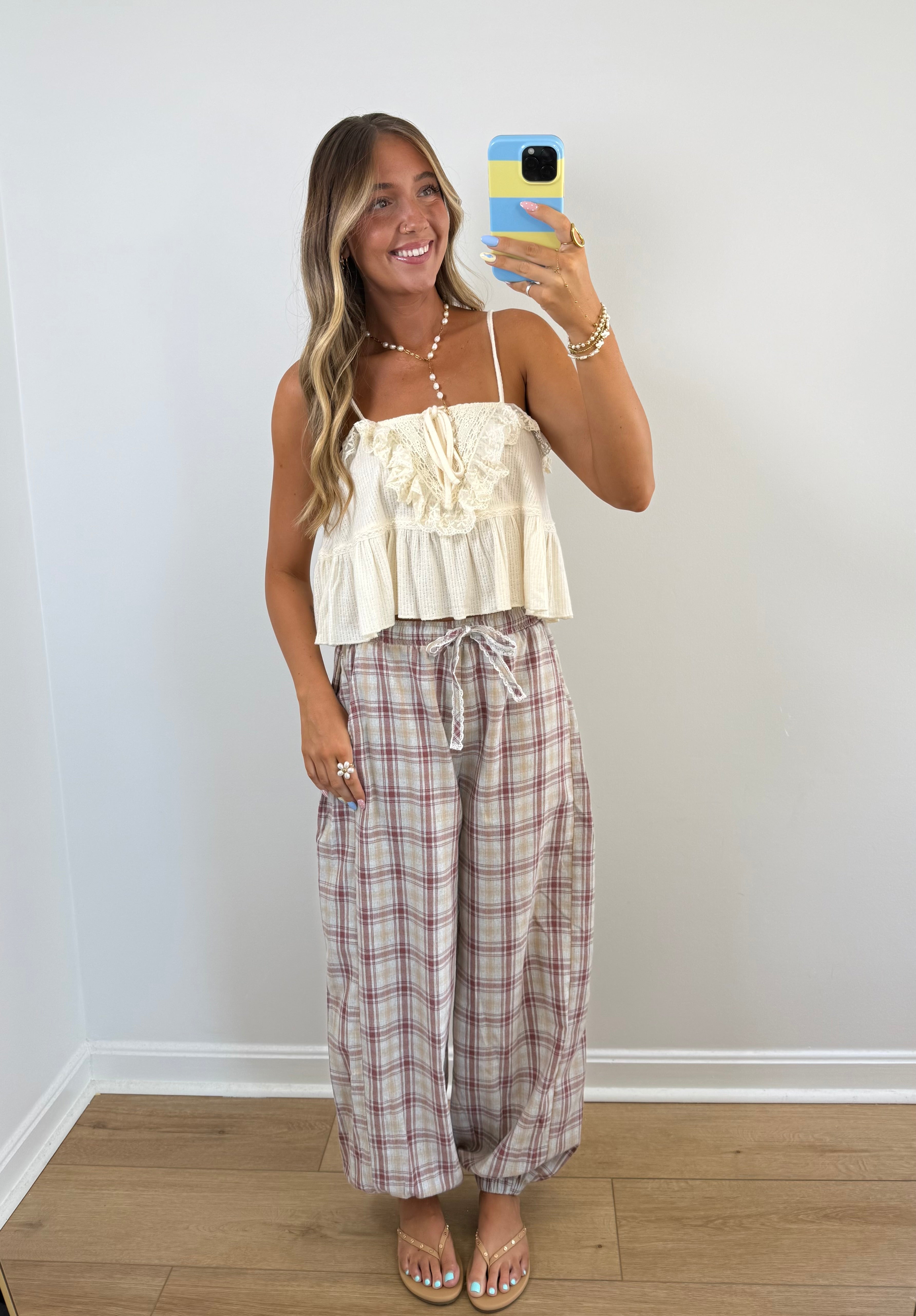 Dakota Plaid Joggers