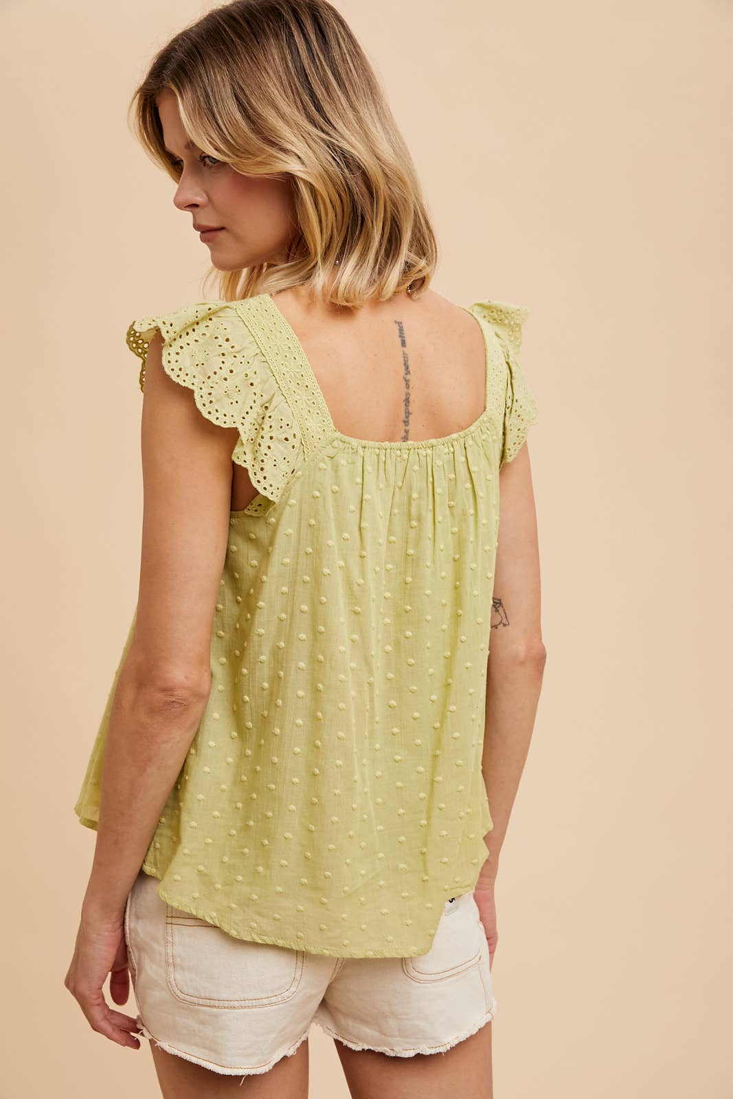 Spring Charm Blouse- Green