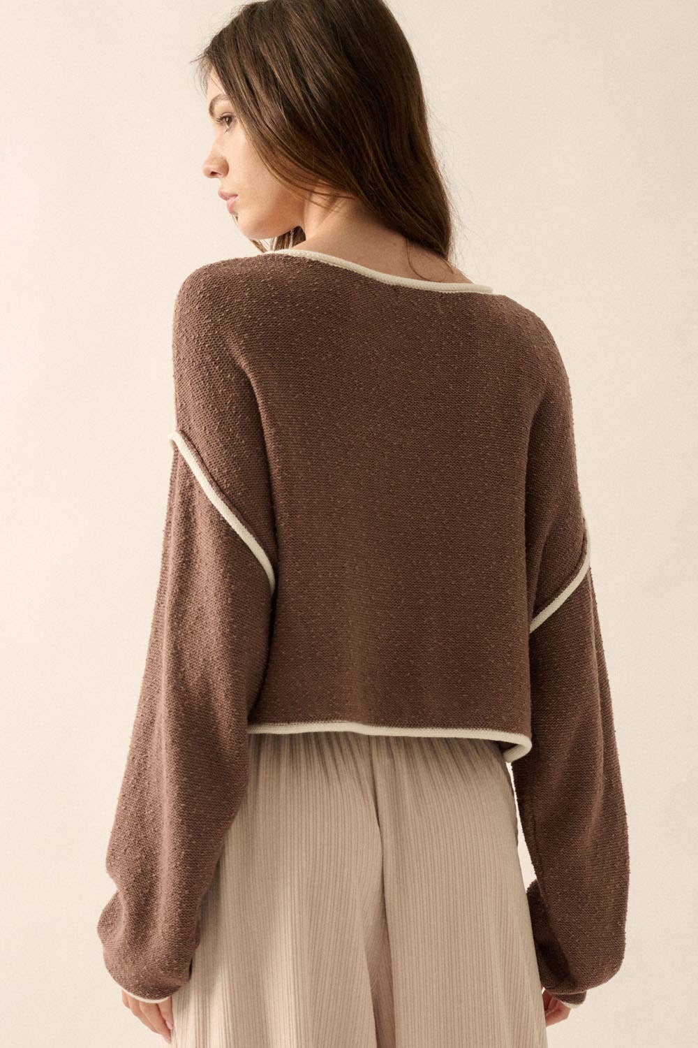 Mocha Moment Knit Top