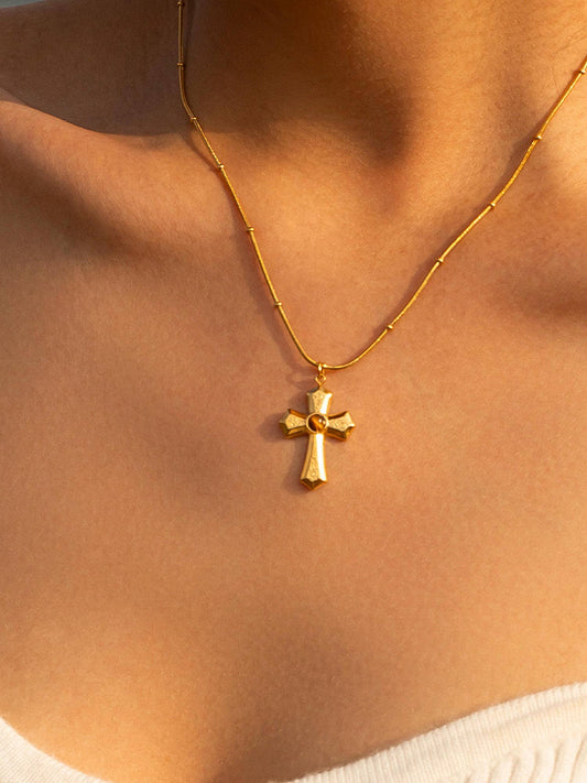 Vintage Cross Necklace