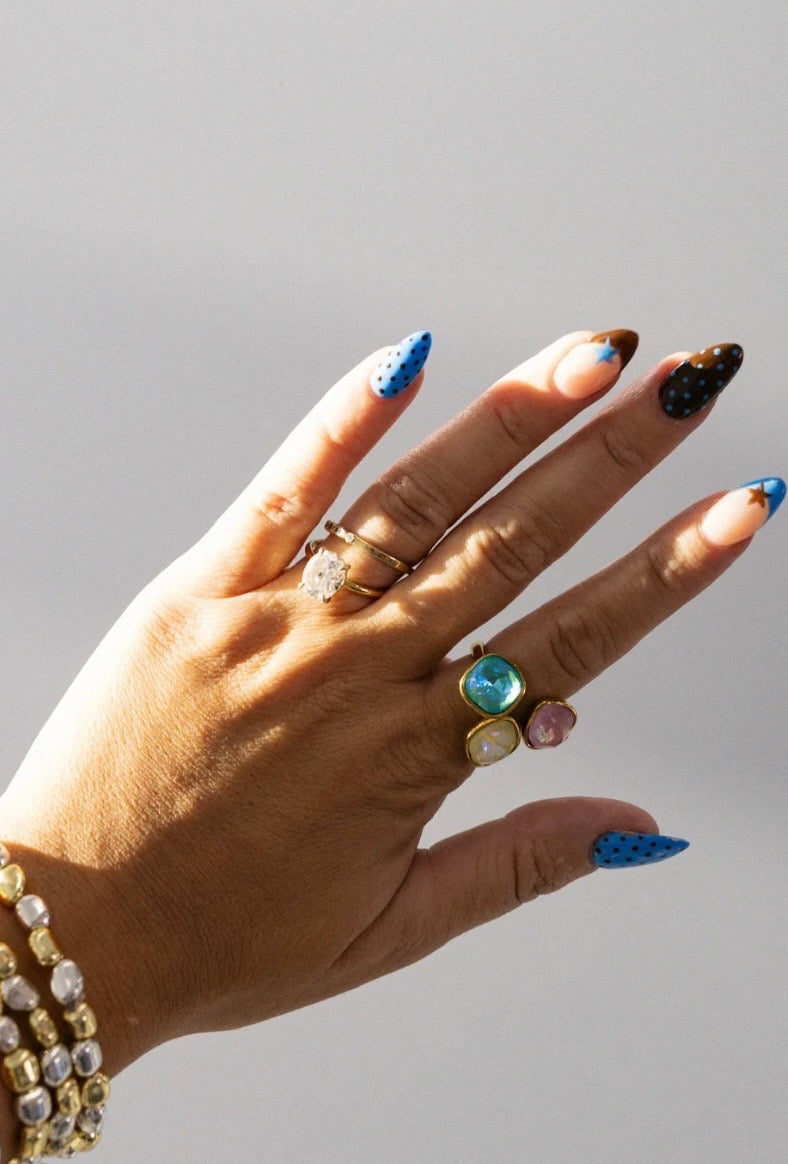 Colorful Crystal Ring