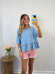 Summer Picnic Blouse