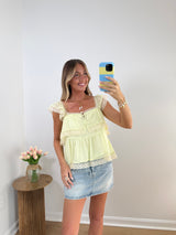 Kiwi Lace Top