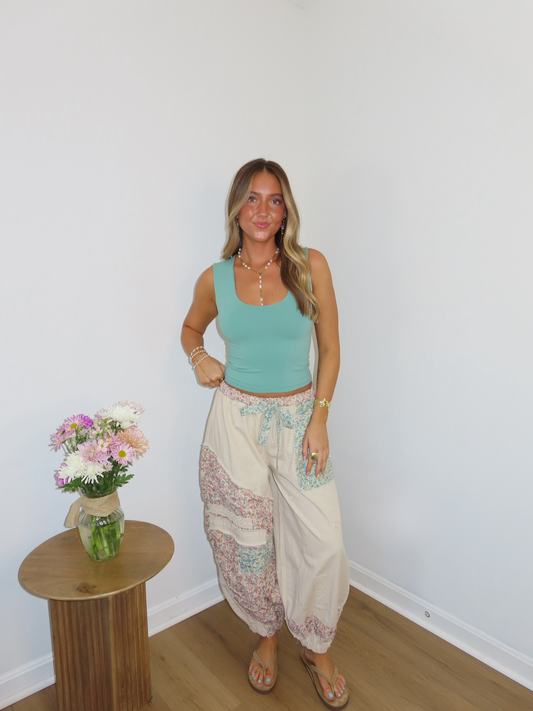 Cottage Patchwork Joggers