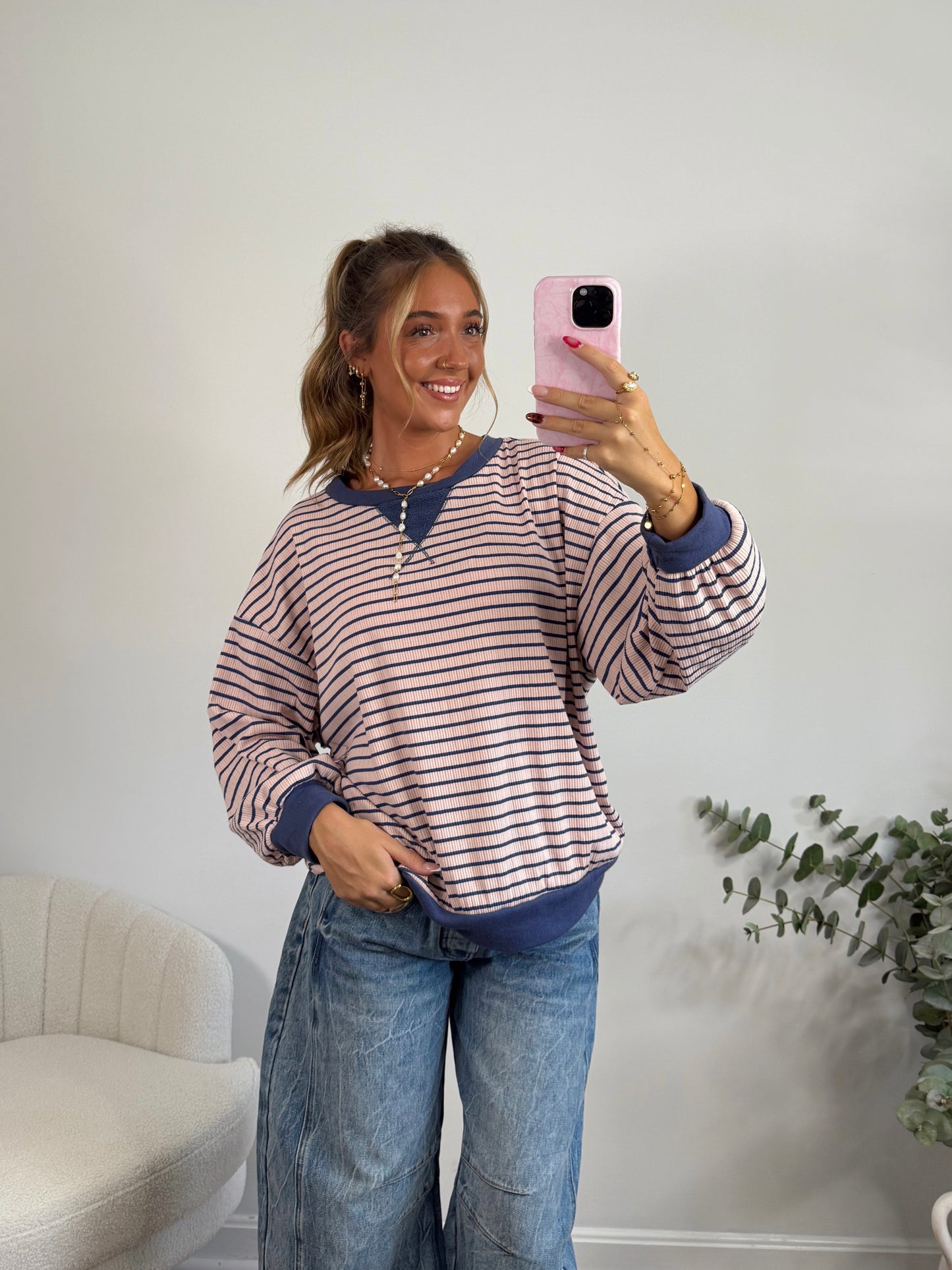 Sunday Stripe Pullover (PREORDER DEC)