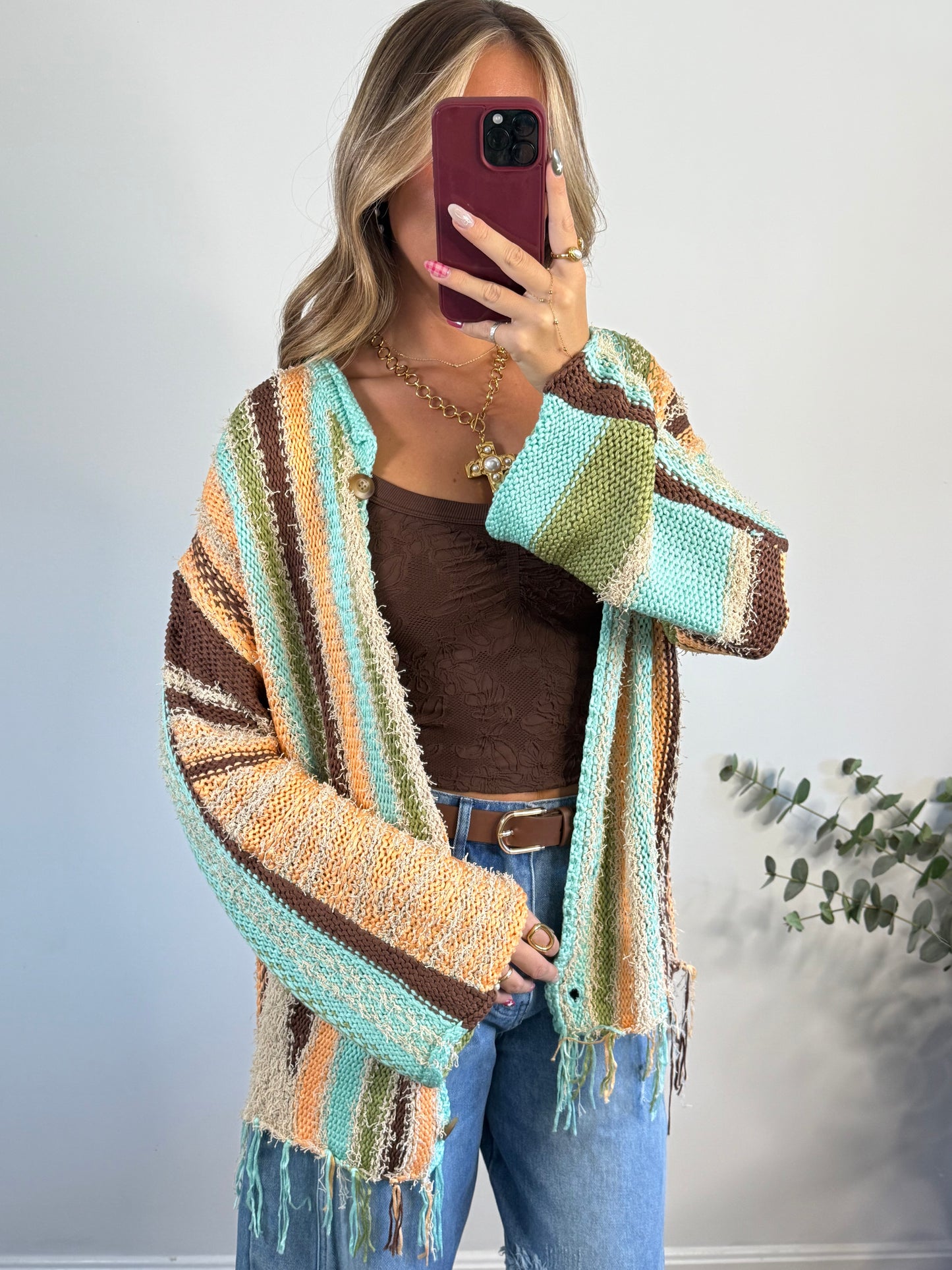 Desert Fringe Cardigan