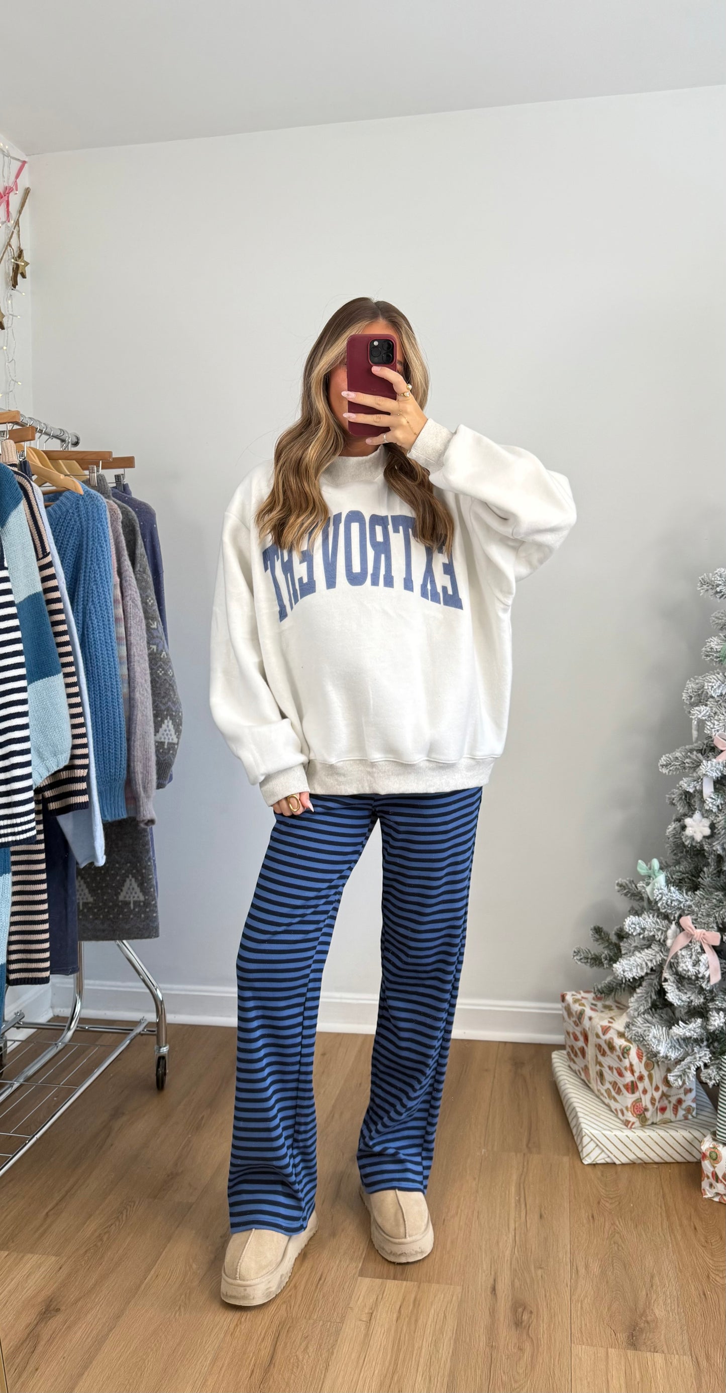 Introvert/Extrovert Reversible Mock Neck