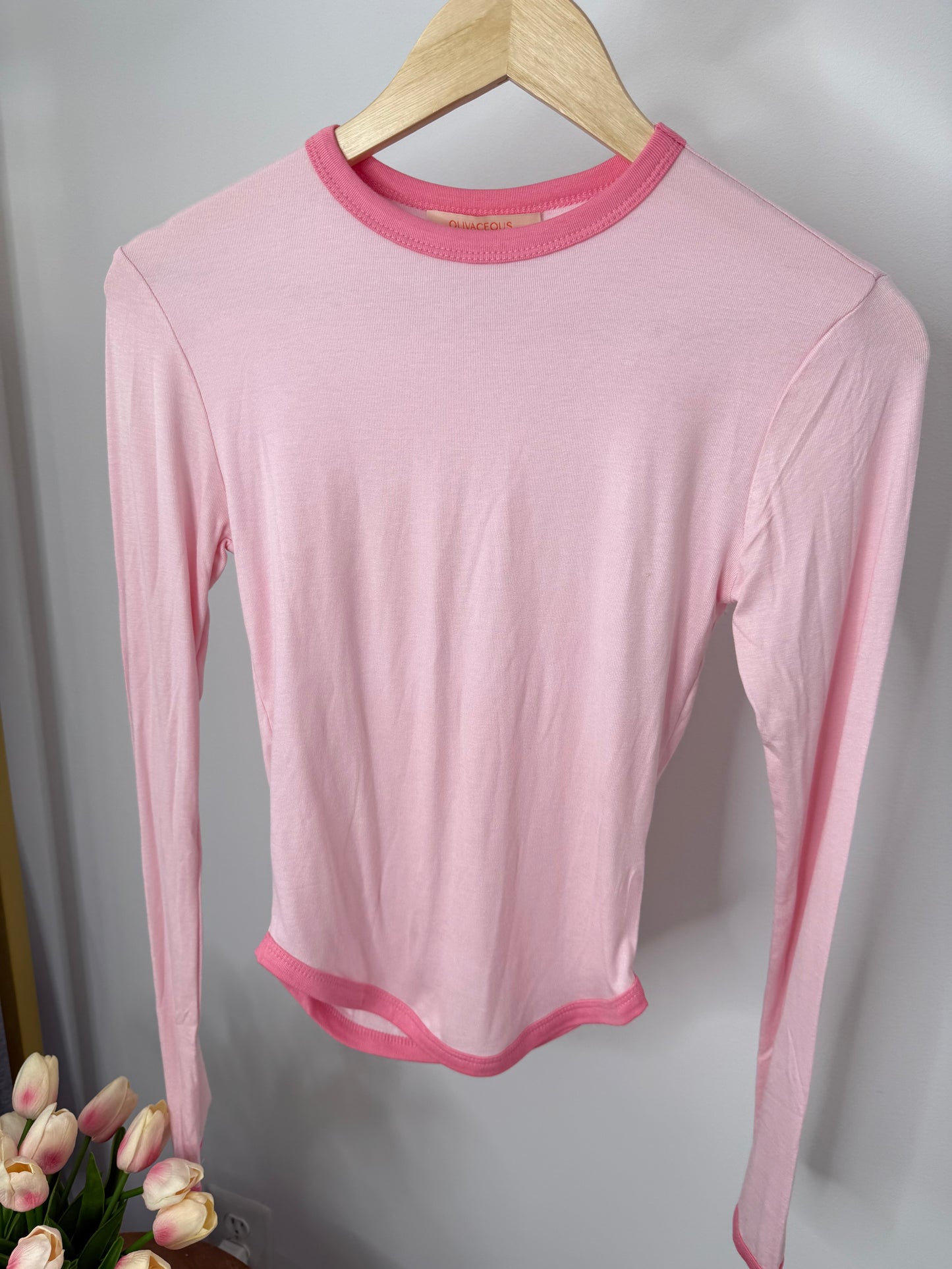 Barely There Long Sleeve PINK