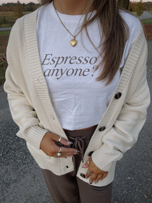 Espresso Anyone? Baby Tee