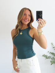 Freeform Inside Out Ribbed Tank