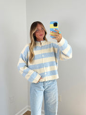 Winnie Cardigan- Blue
