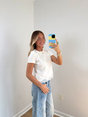 Delany Lace Trim Top