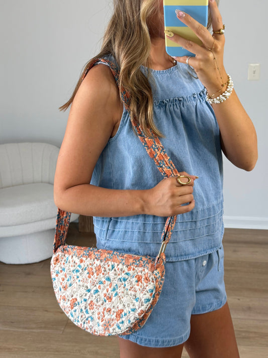 Stevie Quilted Crossbody