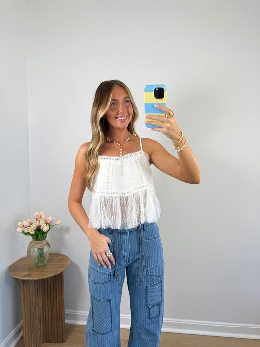 Birdie Lace Tank